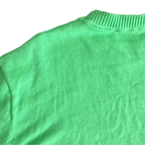 Louis Vuitton Japan Sweater Top Green Made in Italy Size M - Picture 6 of 10